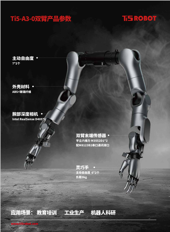 协作臂+双臂+仿生手