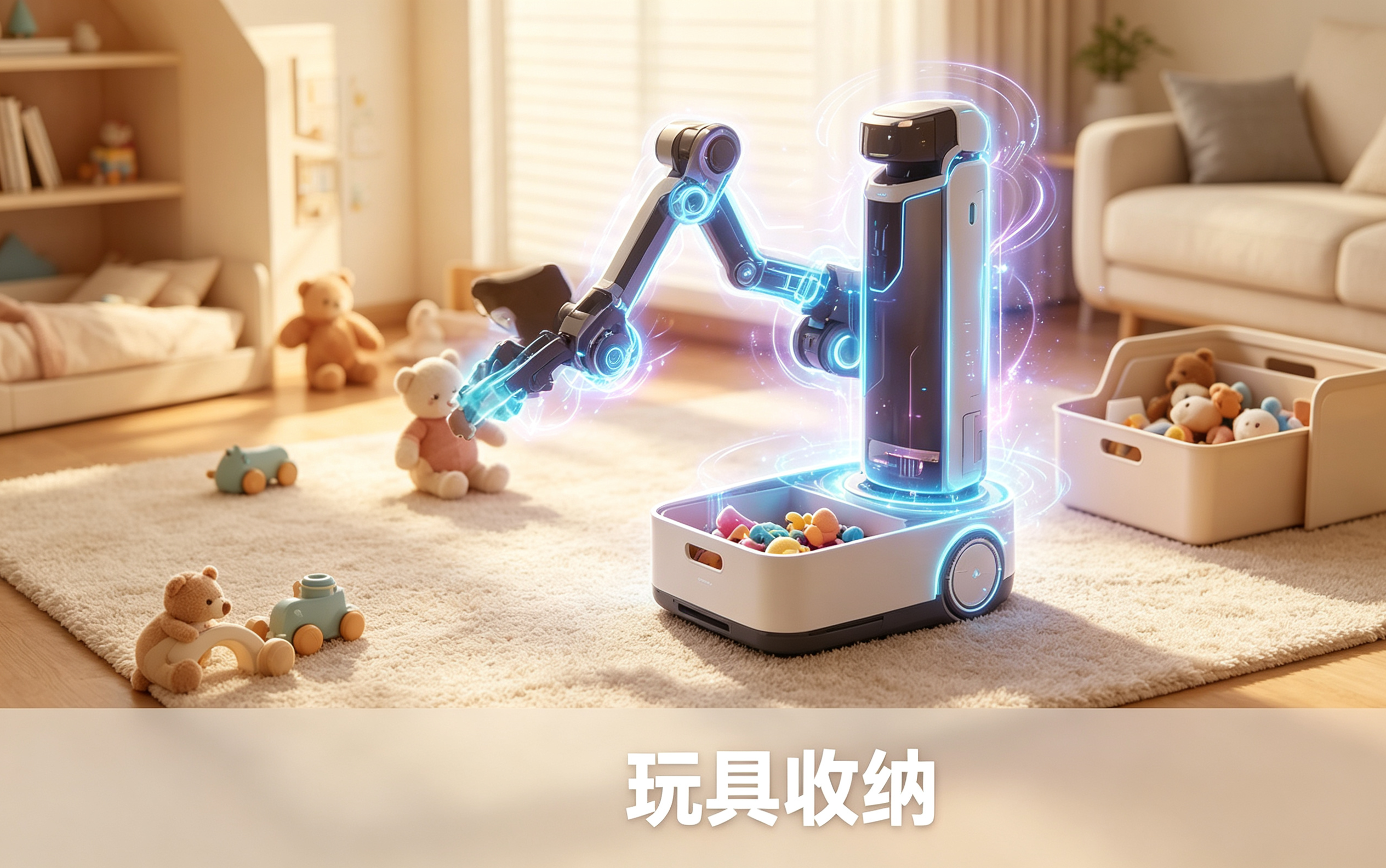 八界家庭服务机器人