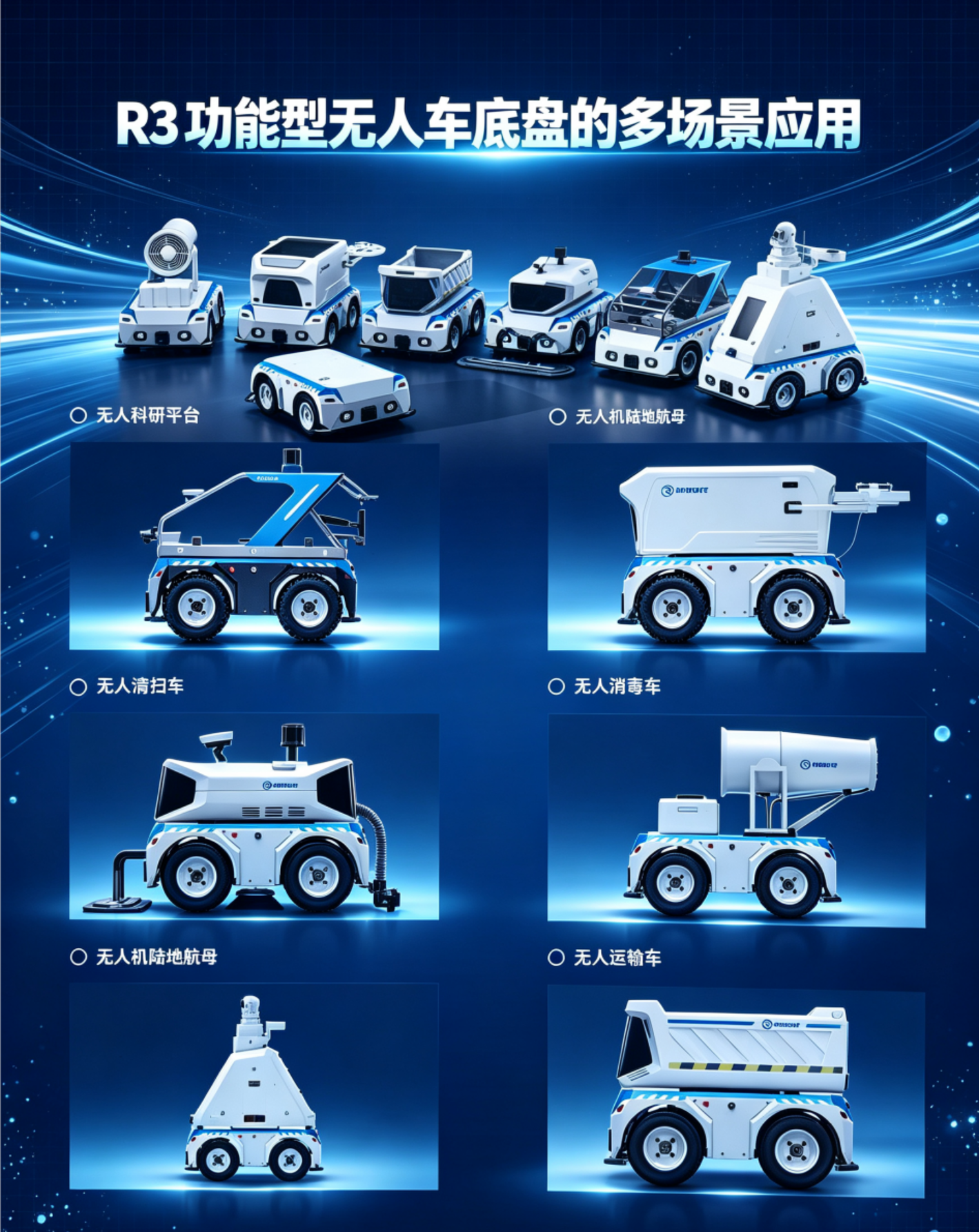 R3功能型无人车底盘